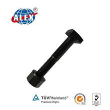 Track Bolt with Nut Plain Oiled